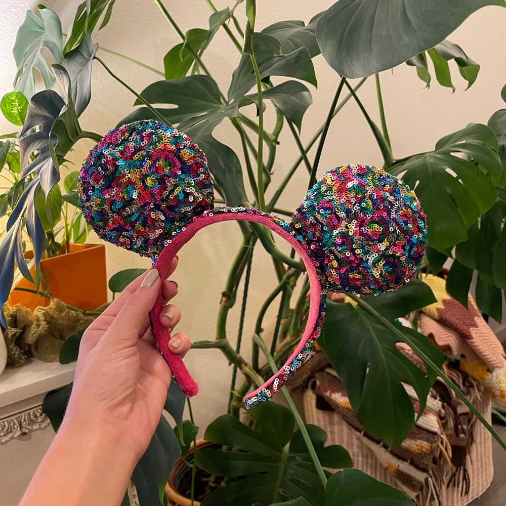 Disney Confetti Mickey Ears Headband